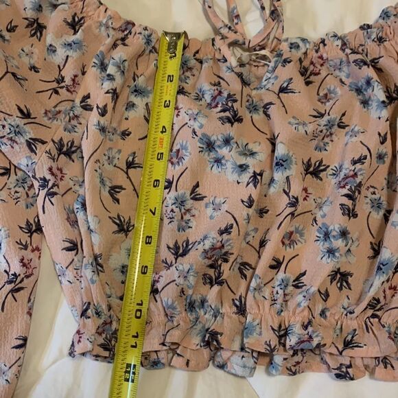 ROMWE, crop top, long sleeve, medium, like new - Picture 7 of 11